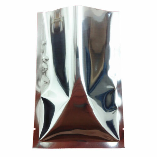 200PCS Aluminum Foil Mylar Bags Vacuum Sealer Food Storage Packages Pouches 8 Sizes