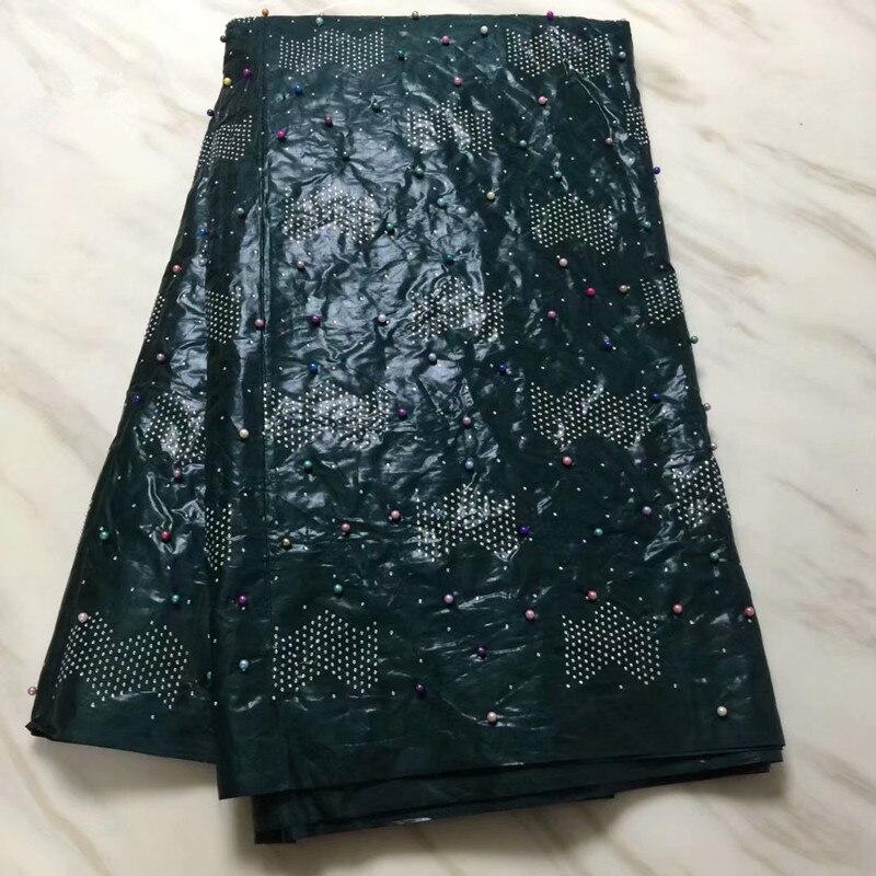 Bazin riche getzner guinea brocade fabric Bazin rich with beads and stones african fabrics for party dress