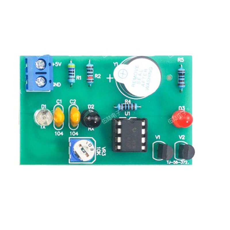 Infrared Sensor Alarm Circuit Kit Diode Electronic Technology Welding Assembly Teaching Practice Parts