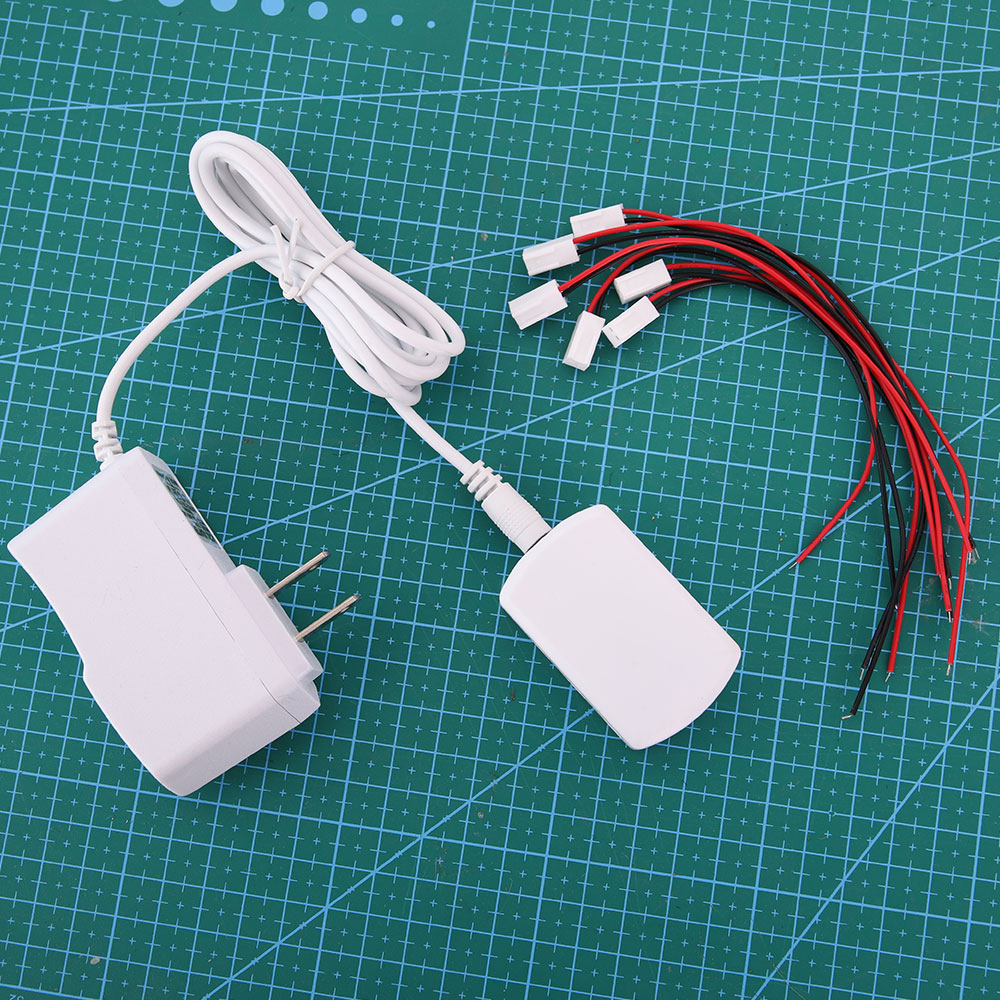 AC/DC Adapter Power Supply with 12ports Power Supply Output Universal Plug for Model Lamp/Railway/Railroad/Train Layout