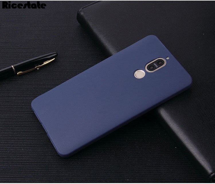 Per Huawei Nova 2i custodia Huawei Mate 10 Lite custodia opaca Cover posteriore morbida per Huawei Mate 10 Lite: Huawei mate 10 lite / Blu