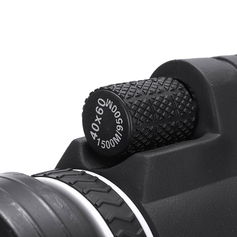 40x60 HD Zoom Night Mobile Phone Monocular Telescope with Mini Tripod Eyepiece Handheld Objective Lens with Phone Clip