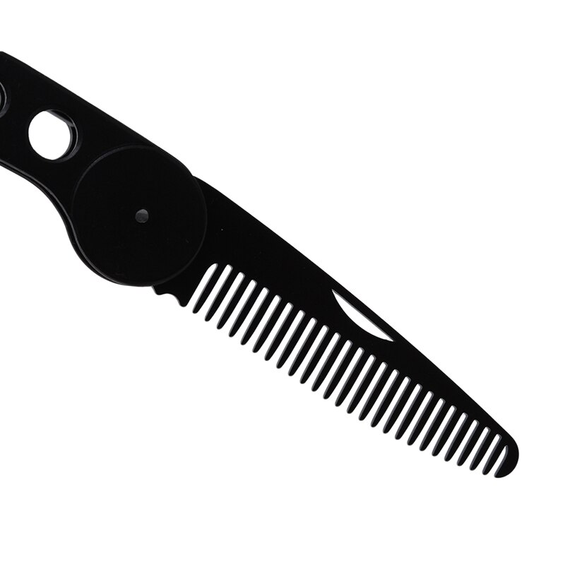 1 stk herre kvinders skønhed håndlavet folde lommeclip hår overskæg skæg kam mandlige overskæg barberingskam