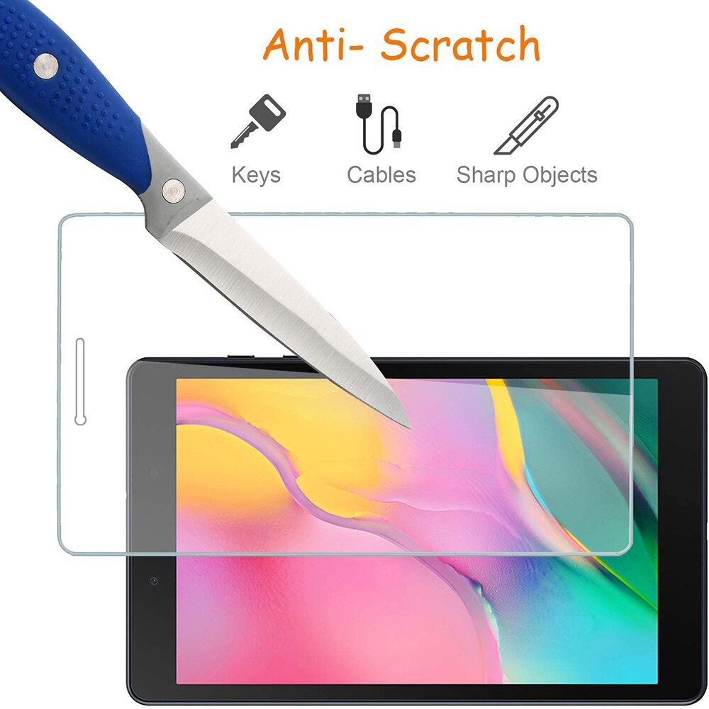 For Samsung Galaxy Tab A7 Tab A 8.0 10.1 10.5/Tab S4 S5E S6 S6 Lite/Tab S7/Tab E 9.6 - Tempered Glass Screen Protector Cover