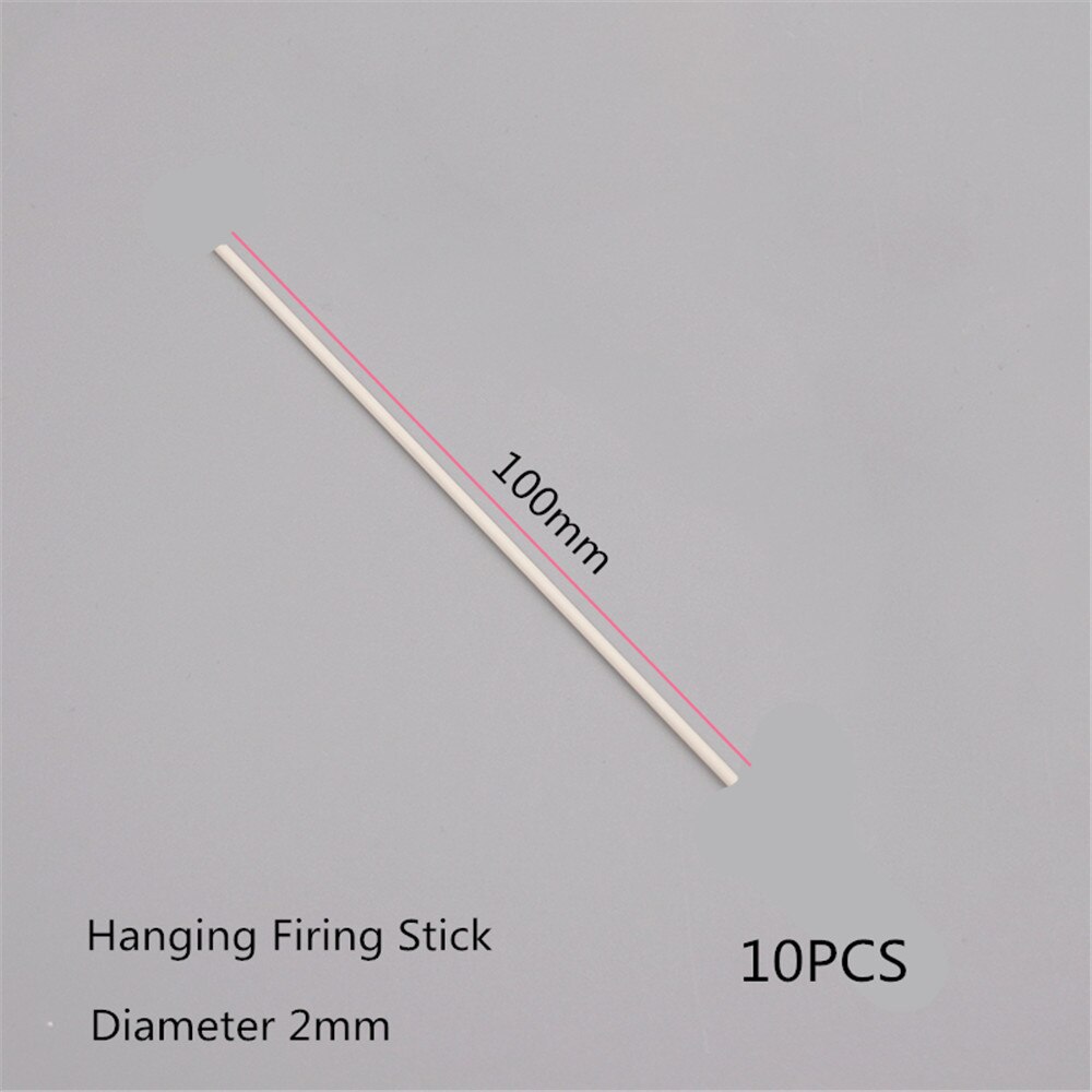 Support de cuisson suspendu réutilisable pour le processus de bijoux en céramique, outil en argile de poterie, fil de tungstène résistant aux hautes températures au choix: 10pcs Hanging Stick
