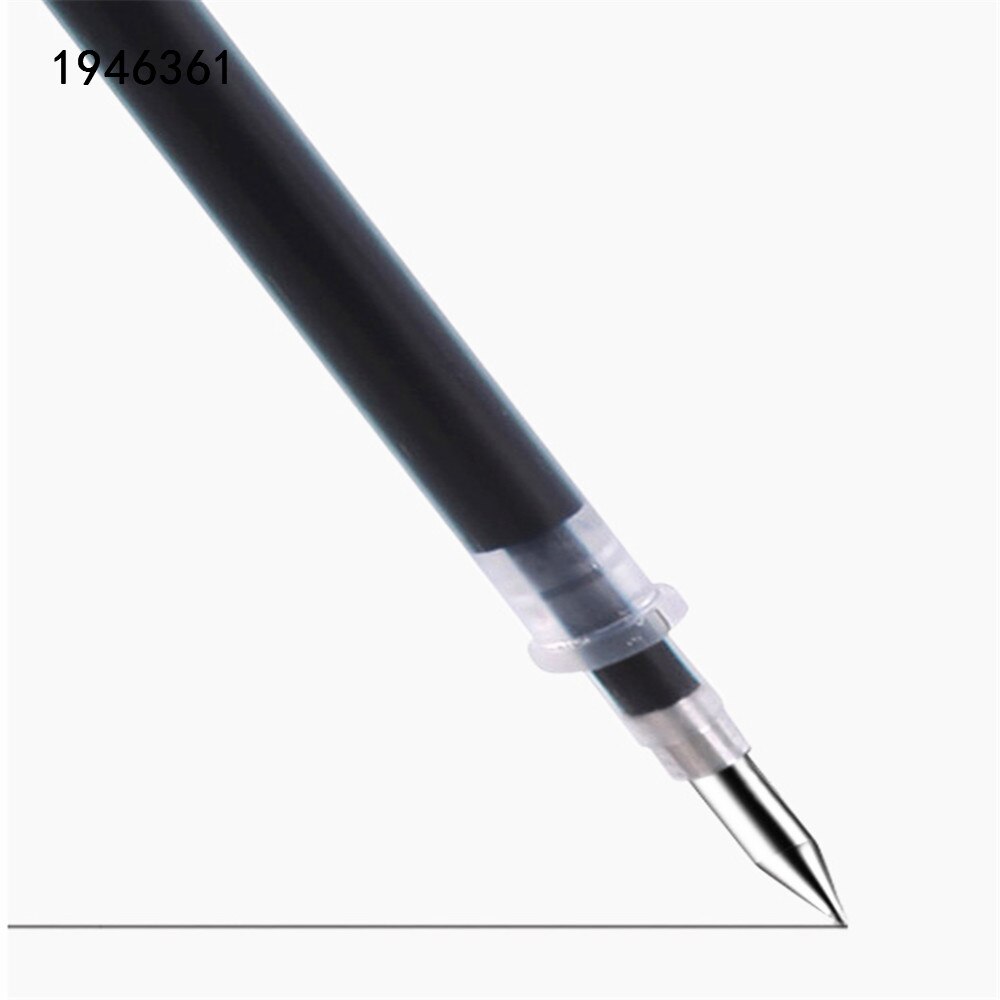 Svart blå rød blekk refill gel penn kule for fine nib blekkpatron skoleelev kontor skrivesaker kjærlighet