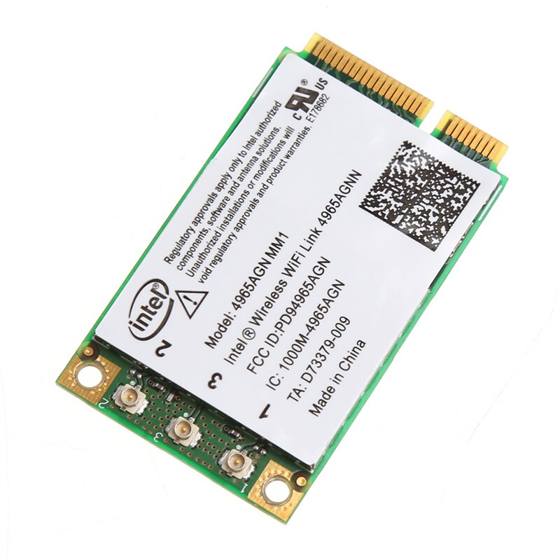 Banda dupla 300 mbps wifi ligação mini cartão sem fio pci-e para intel 4965agn nm1