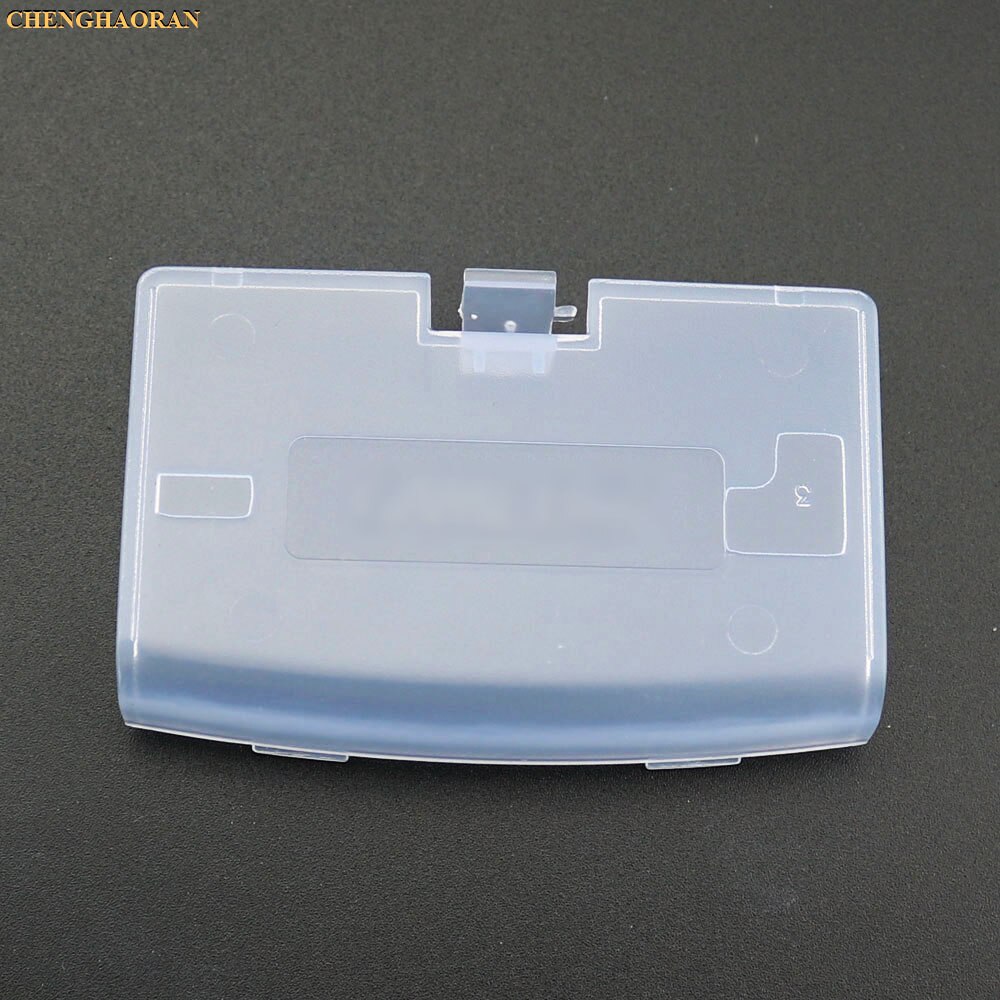 ChengHaoRan 1 stücke Für GBA Fall Batterie Abdeckung Fall Zurück Tür Deckel Für Nintendo Gameboy Advance Konsole Reparatur teile Ersatz: K Clear Light Blue