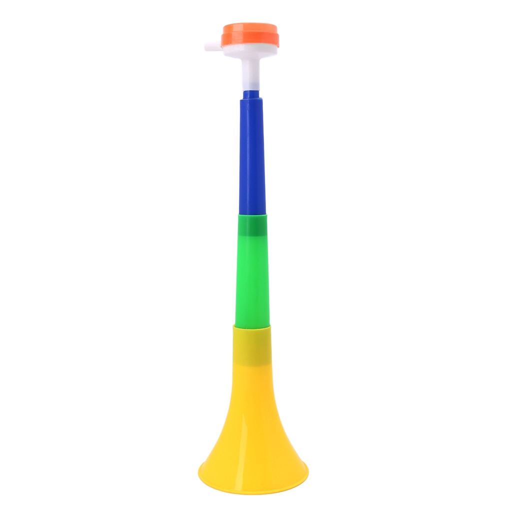 Bocina de fanático de la animación del estadio de fútbol, balón de fútbol, Vuvuzela, Trompeta de porristas