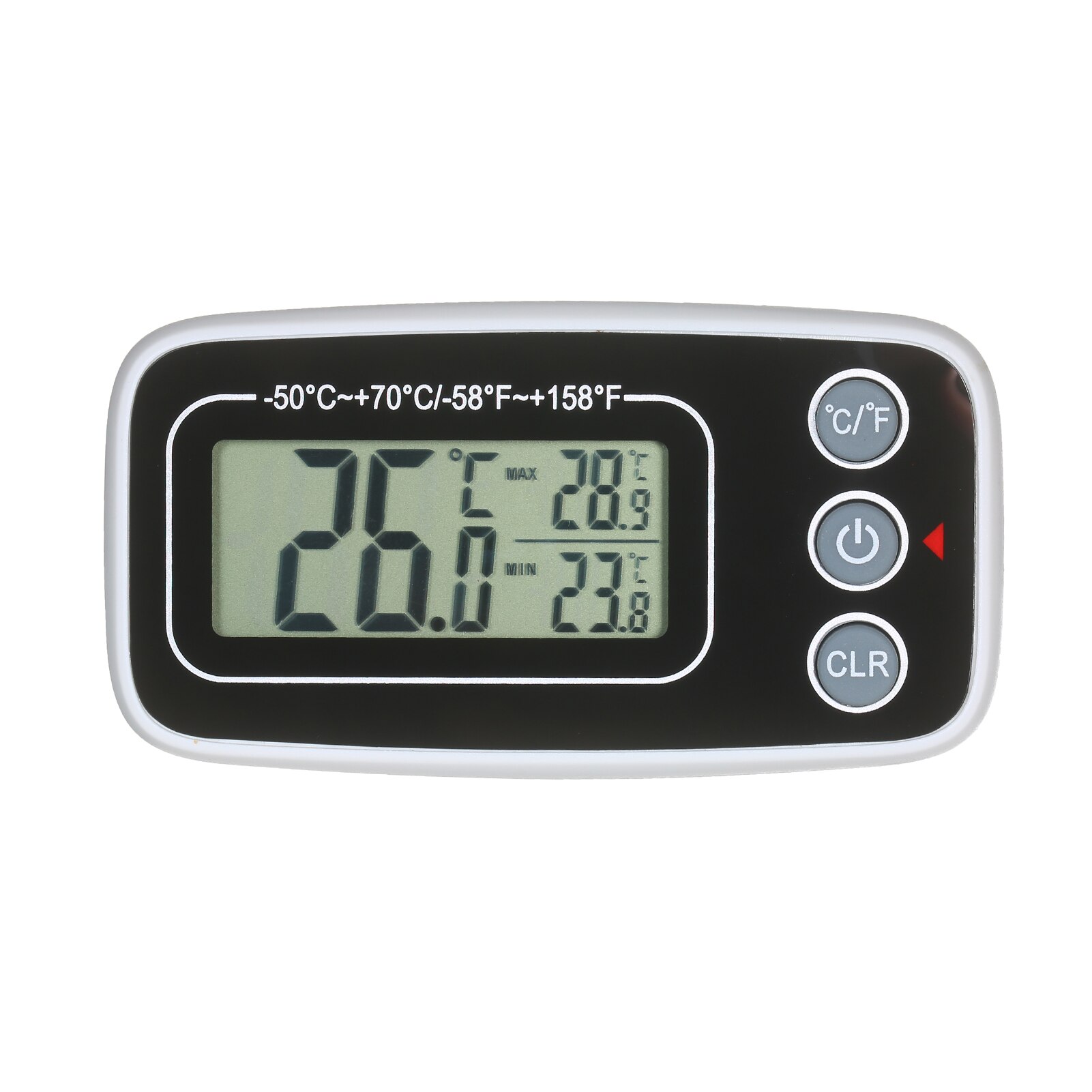 Digital Refrigerator Thermometer Freezer Fridge Room Thermometer Temperature Meter Gauge Large LCD Screen and Magnetic Back