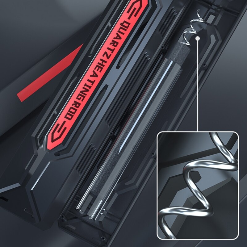 Mini Aquarium Heater Turtle Submersible Thermometer with Shell Tortoise Heating Rod Fish Tank Automatic Temperature Control