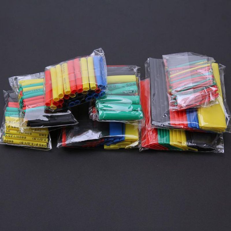164 pcs Set Polyolefine Krimpen Diverse Krimpkous Draad Kabel Geïsoleerde Sleeving Tubing Set CLH Gereedschap Krimpkous