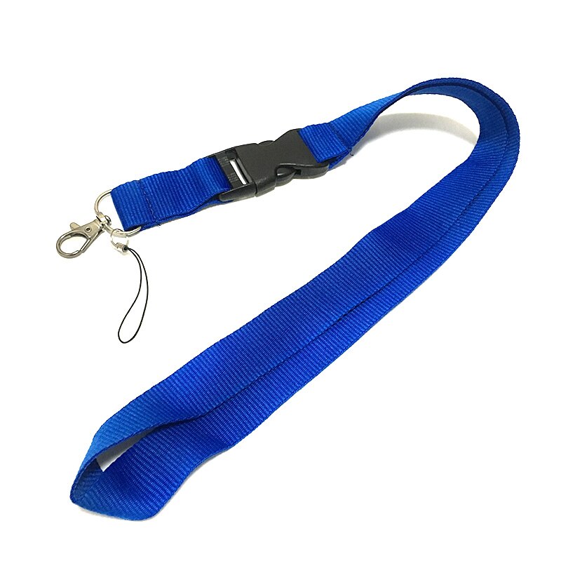 5 farbe Nacken Gurt Lanyards für schlüssel Ich würde Karte praktisch Riemen USB abzeichen Halfter DIY aufhängen Seil Lariat Schlüsselband verrotten