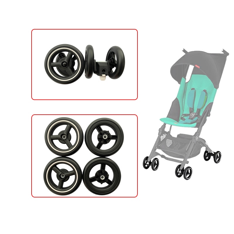 Kinderwagen Wielen Compatibel Voor Goodbaby Serie Baby Trolley Pockit D666 D668 Pockit 2S/3S/3Q/sa Gb Baby Winkelwagen Accessoires