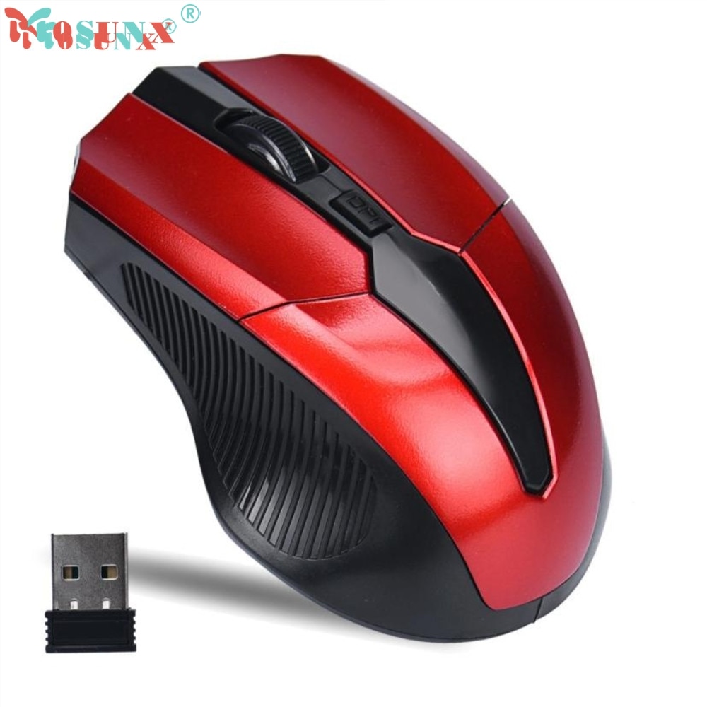 Wireless Mouse USB Receiver 2.4GHz Mice Optical Cordless PC Computer for Laptop 18Sep21