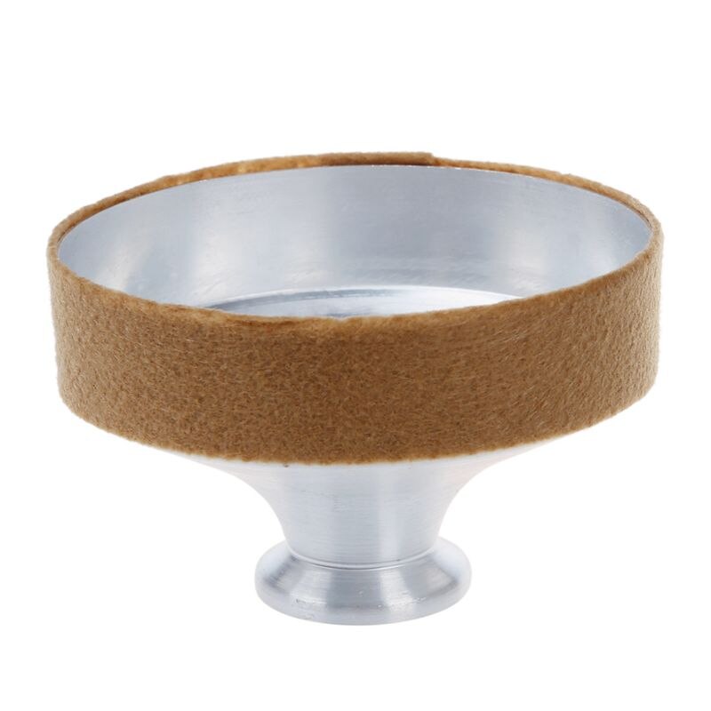 Mute Voor Tenor Saxofoon Sax Metal Dampener Camel