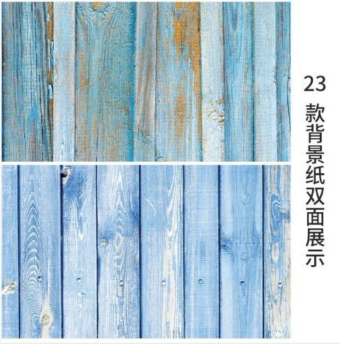 Foto Studio 58X86 Cm 2 Zijden 80 Kleuren Pvc Fotografie Hout Achtergronden Waterdichte Marmeren Achtergrond Voor Camera foto