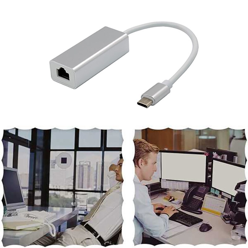 USB C to Ethernet Adapter TYPE-C RTL8156B USB 10/100/1000M/2.5G Ethernet RJ45 LAN Adapter