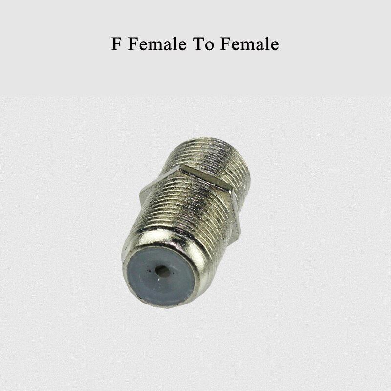 5 stücke F RF Männlich Weiblich Zu Männlich Weiblich STECKER TV koax kabel stecker Digital Kabel Terminal für kabel TV schraube koax stecker F-typ