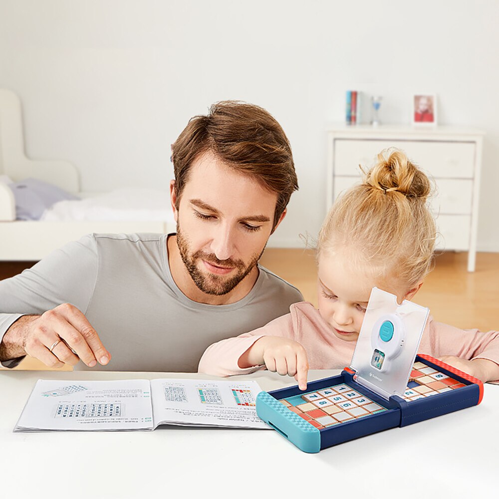 Houten Schuifdeuren Puzzel Blok Spel Logische Vermogen Training Educatief Jigsaw Speelgoed Draagbare Speelbaar Interactive Cadeau Voor Kinderen