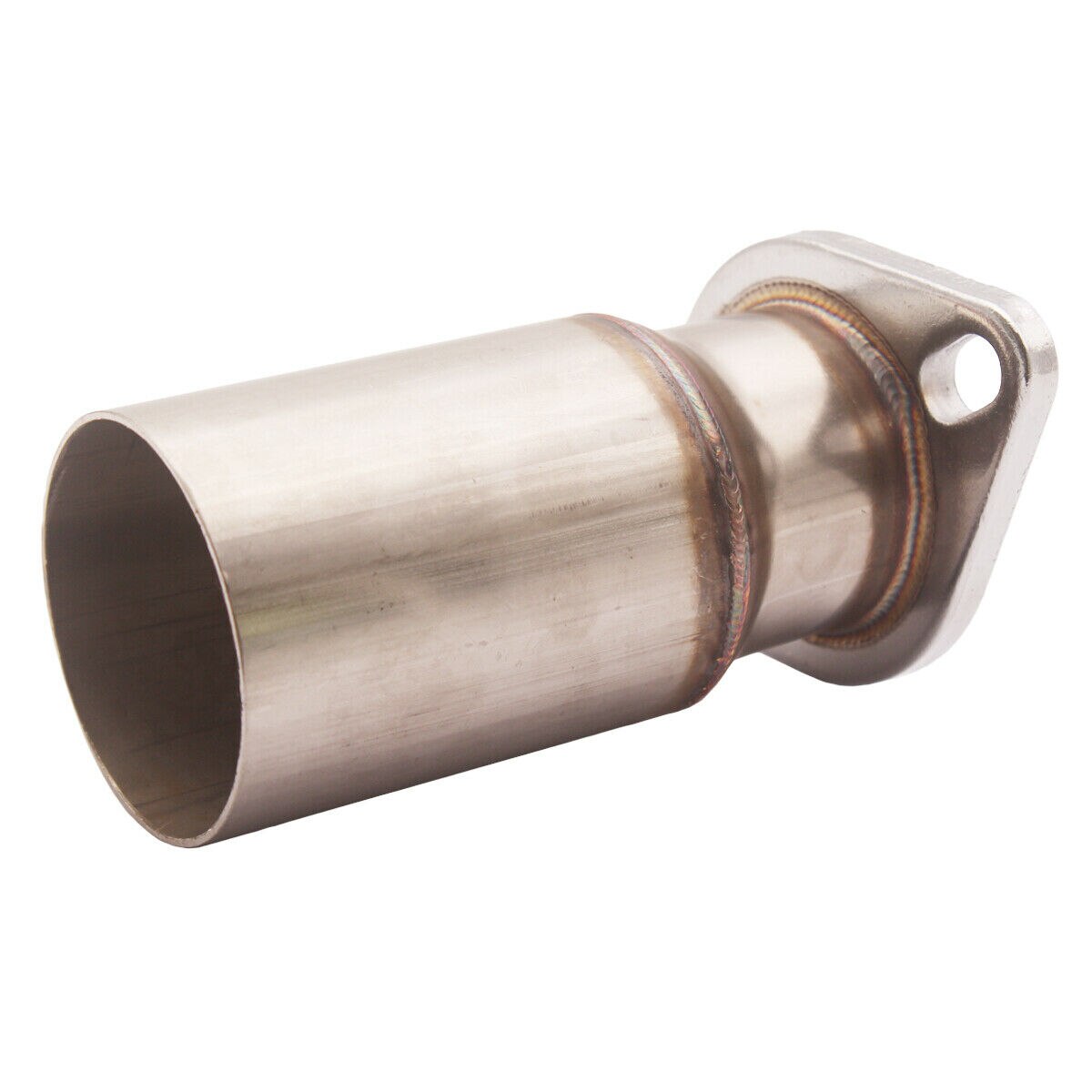 3" Stainless Pipes to 2.5" 2 bolt Flange Reducer With o2 bung Downpipe Exhaust