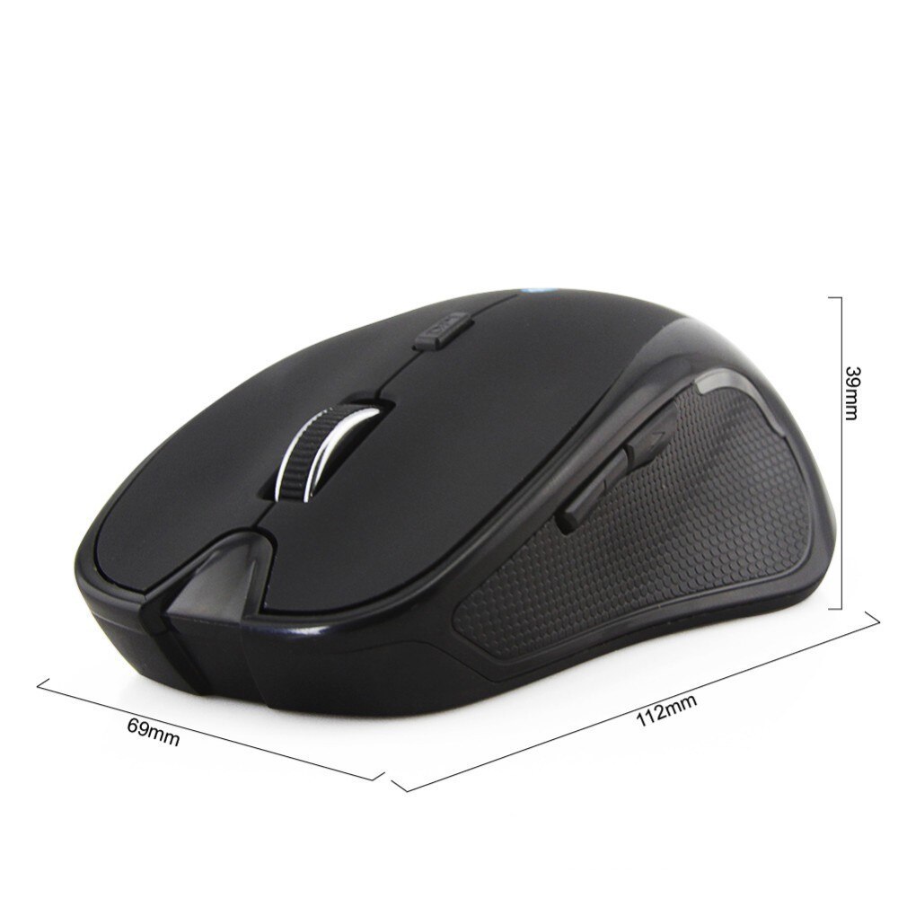 Bluetooth Wireless Mouse Ergonomic BT 3.0 Optical Computer Gaming Mause 6 Buttons 1600 DPI Office Gamer Mice For Laptop Mac PC