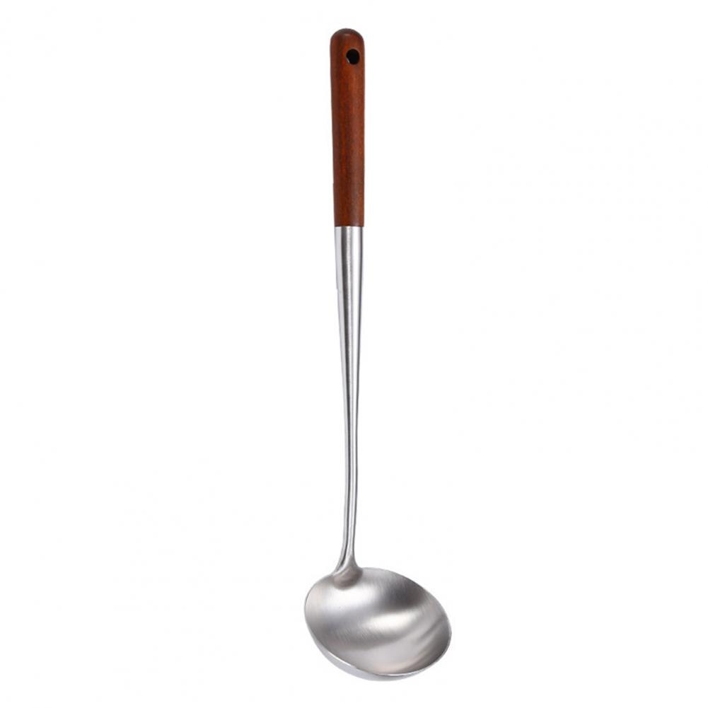 Koken Spatel Non-stick Spatel Schop Hittebestendig Roestvrij Staal Keuken Koken Schop Voor Keuken Kookgerei: 2