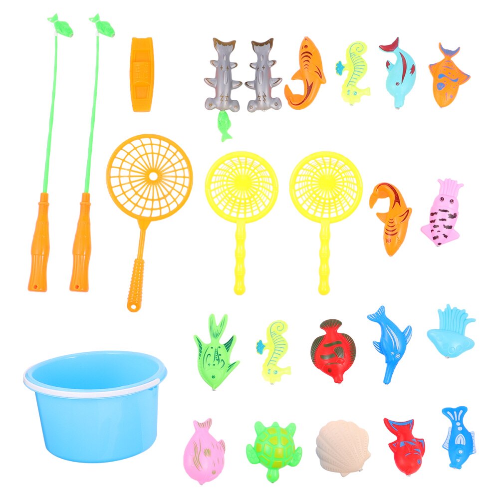 1 impostato di Pesce Giocattolo Creativo Durevole Educativi Giocattolo di Pesca di Pesce Giocattolo impostato Giocattolo per I Bambini I Bambini