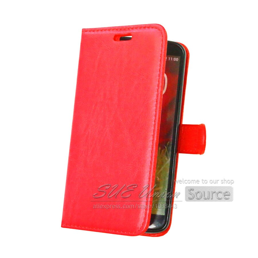 Flip Leather Case for LG G2 Optimus D801 F320 D802 VS980 F340L LS980 LS980S Wallet Stand With Card Holder Cover Fundas Coque: red