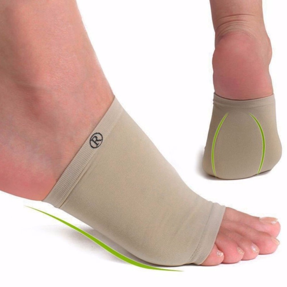 1 Pair Feet Care Pads Patch Socks Gel Plantar Fasciitis Arch Support Sleeve Socks Heel Cushion Foot Pads Patch Care Tool Kits