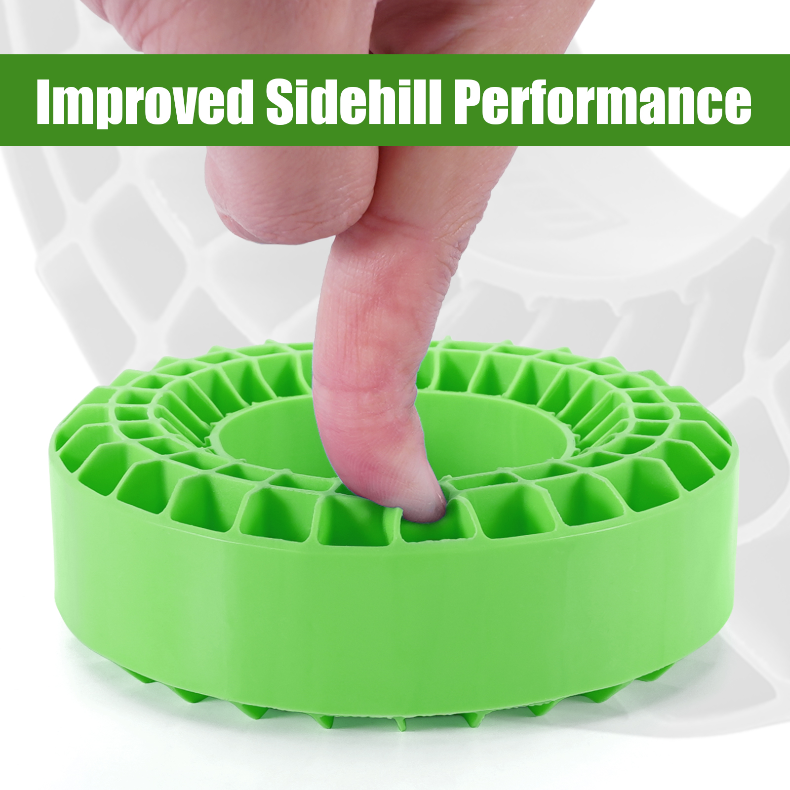 Siliconenrubber inzetstukken schuim 4 stuks voor 106-108 mm 1,9 "banden (4,19" OD)