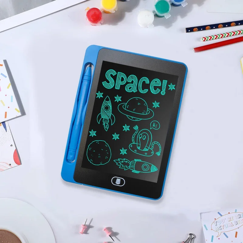 6.5/8.5/10/12 Inch Drawing Tablet Lcd Writing Board Tablet for Designs Graphic Electronic Notebook Magic Tablet To Draw Toy: GRAY