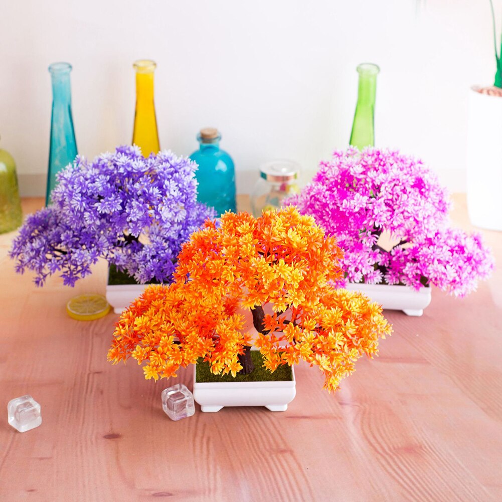 Artificial Tree Plant Bonsai Garden DIY Party Home Hotel Desktop Decor