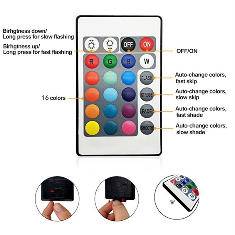 5-24V Mini Wifi LED RGB Controller Mit IR 24Key Fernbedienung 1T1/ 1T2 Kabel LED Streifen lichter Lampen Lampen