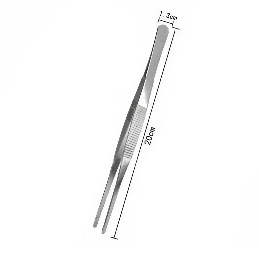 Pinzas para alimentos de acero inoxidable JJYY 304, pinzas antideslizantes para barbacoa con mango largo, pinzas para carne, herramientas de cocina, accesorios de cocina: Negro