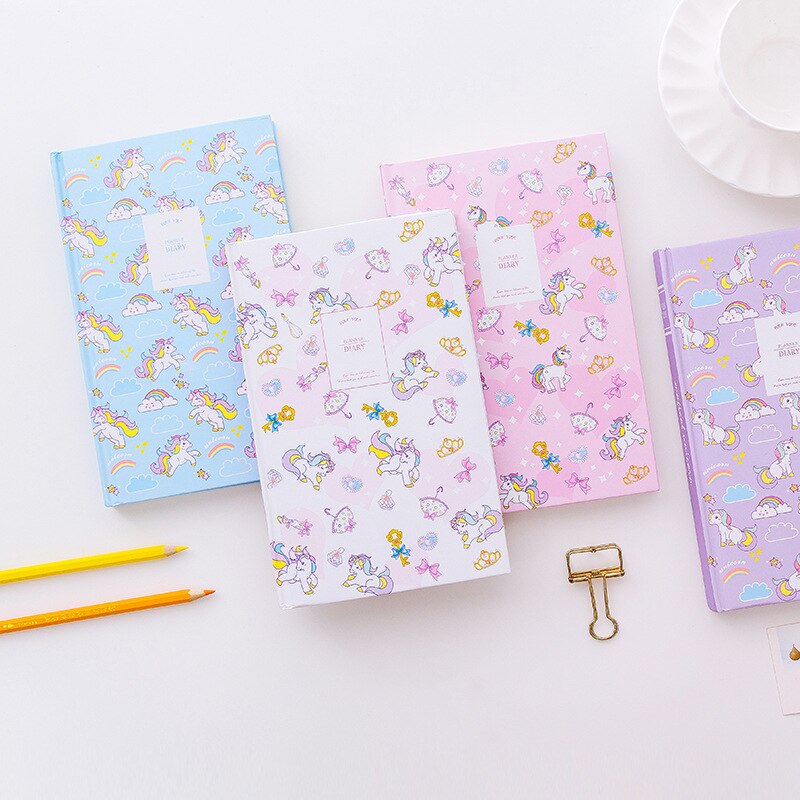 Droom eenhoorn regenboog hardcover notitieboekje dagboek notitieblok promotionele briefpapier