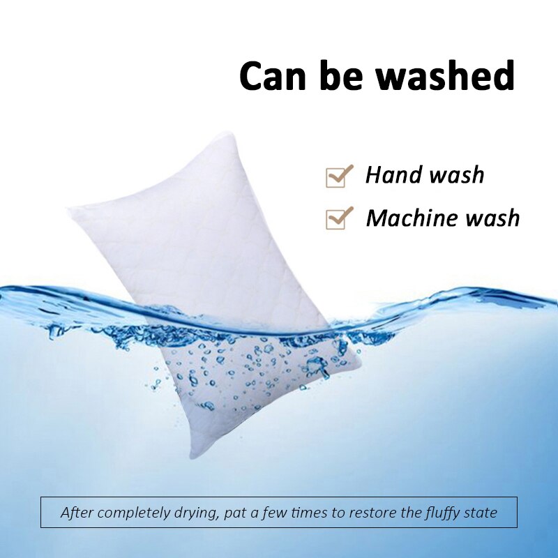 Oreiller de luxe de pour dormir, moelleux et de soutien, pour lit d'hôtel, mi-haut, noyau de remplissage, pour la maison