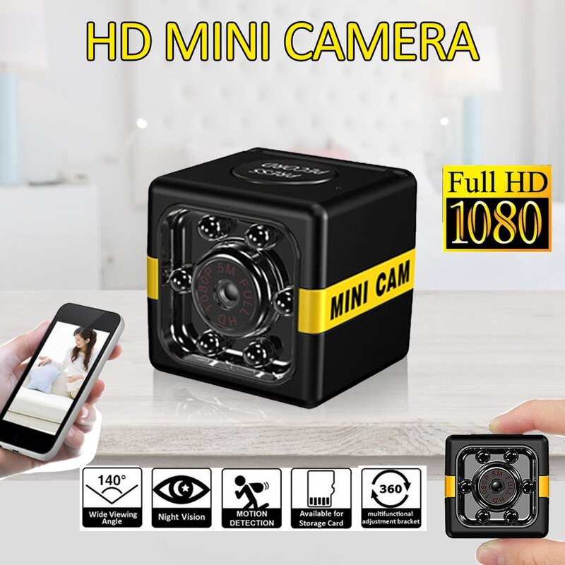 Mini Camera Met 8G Tf Card Hd 1080P Sensor Nachtzicht Camcorder Motion Dvr Micro-Camera Sport dv Video Kleine Camera