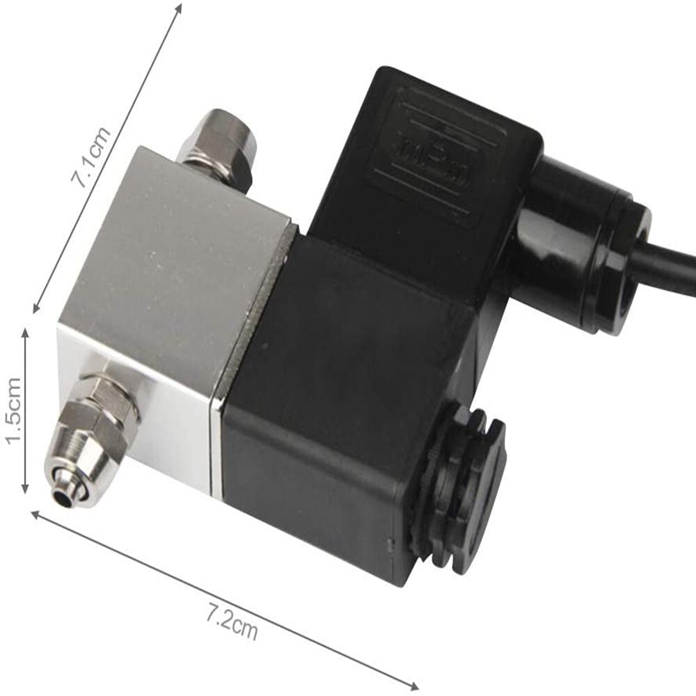 12V CO2 Solenoid Valve WYIN Aquarium CO2 System Regulator Magnetic Valve for Aquarium Fish Tank Water Plants Grass Grow
