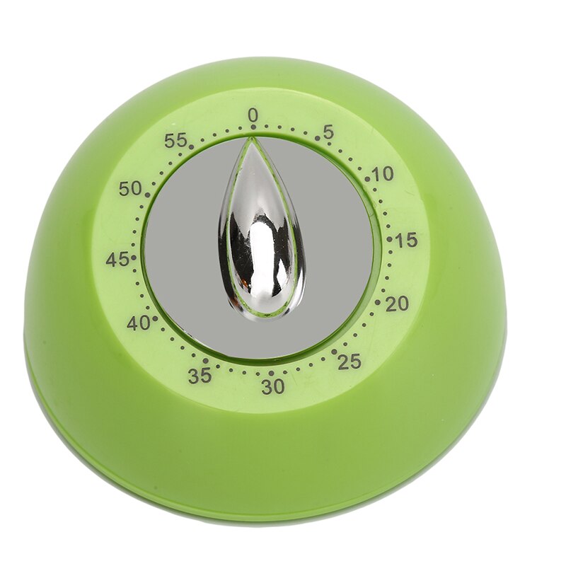 60 Minutes Timer Round Table Clock Timer Kitchen Timer Timer Countdown Student Time Manager Kitchen Accessories: green