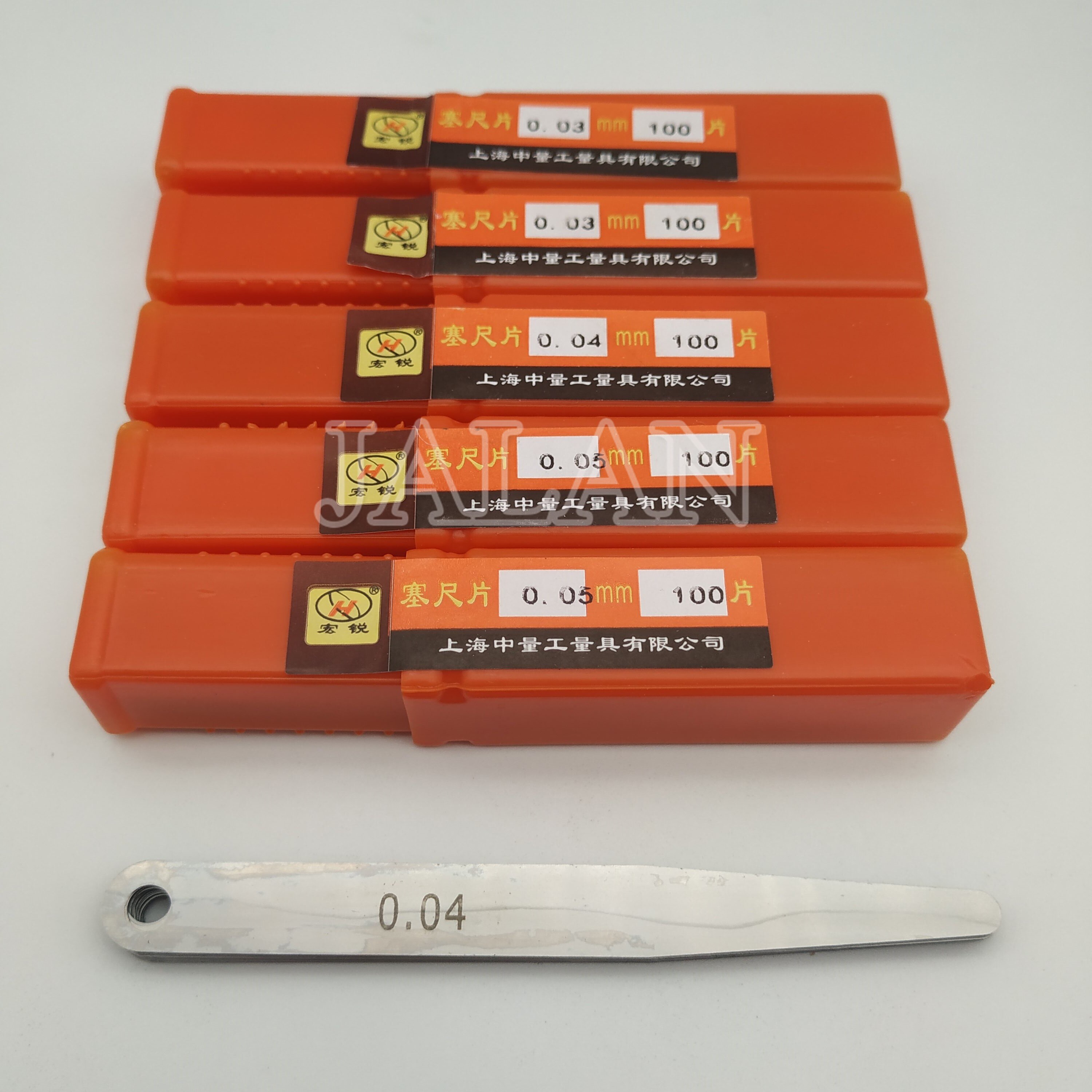 Super Thin Metal Feeler Gauge 100pcs 0.03/0.04/0.05mm/0.07mm Mobile Phone OLED LCD Glass Separate Blade Remove Tool