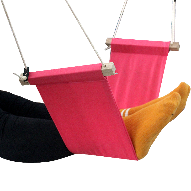 Polyester Fuß Rest Schreibtisch Hängematte, Mini Büro Unter Schreibtisch Fuß Rest Stehen Fuß Hängematte, Einstellbare Schreibtisch Füße Hängematte