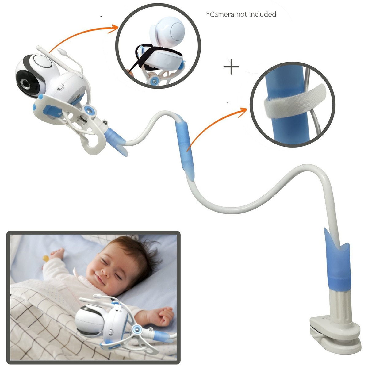 Baby Camera Ondersteuning Camera Monitoring Ondersteuning Mobiele Telefoon Ondersteuning Set Ip Smart Camera Beugel