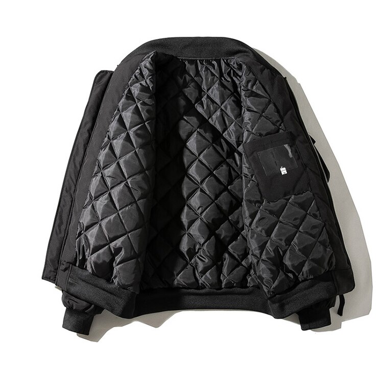 Efterår par jakke frakke oversize stil kvinder bomber jakke kvinder toppe chaqueta mujer vinter tyk frakke pink casaco