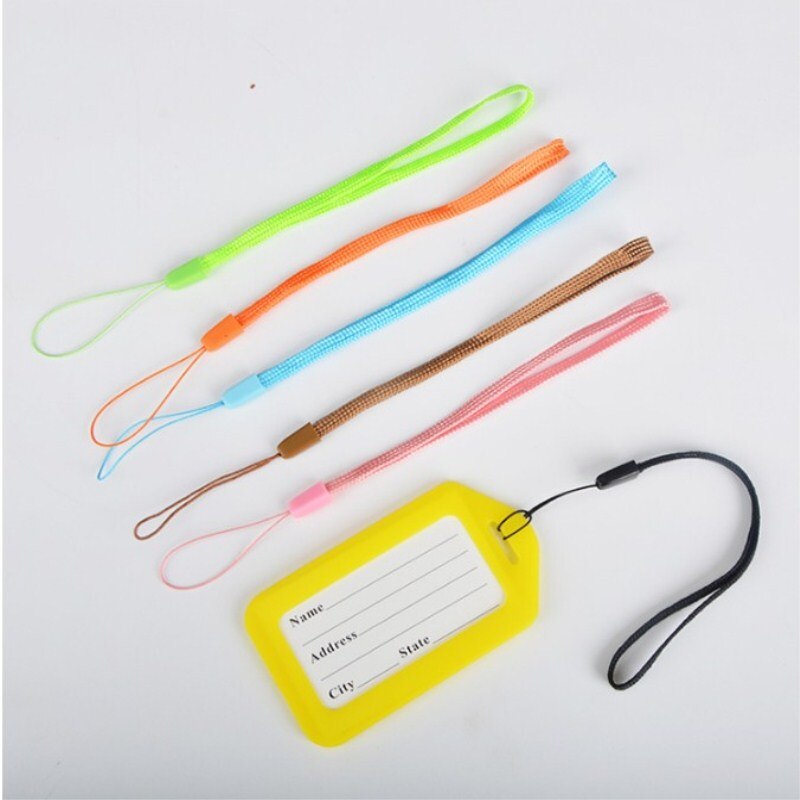 300 pièces Nylon pratique dragonne lanière chaîne pour Selfie bâton téléphone Mobile sangles USB clé carte d'identité porte-Badge bricolage accrocher corde