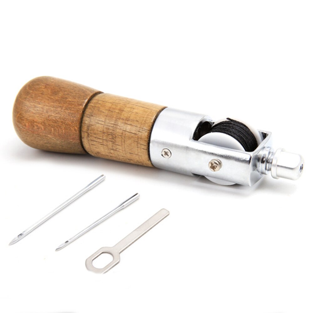 1 stycke handsymaskin för läder handgjord läder symaskin för läder carving läder syutrustning: 1
