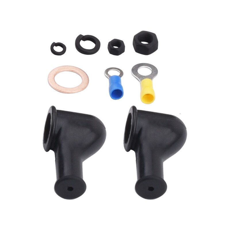 evil energy 300lph Electric Fuel Pump Kit High Pressure External Inline Fuel Pump With 6AN 10AN Connector
