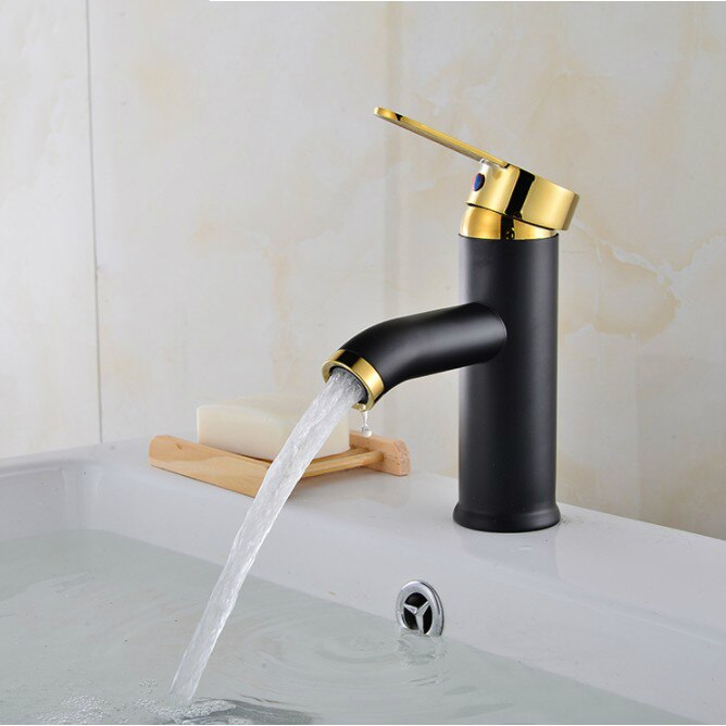 Badkamer Wastafel Kraan Zwarte Bakken Rvs Spoelbak... Grandado