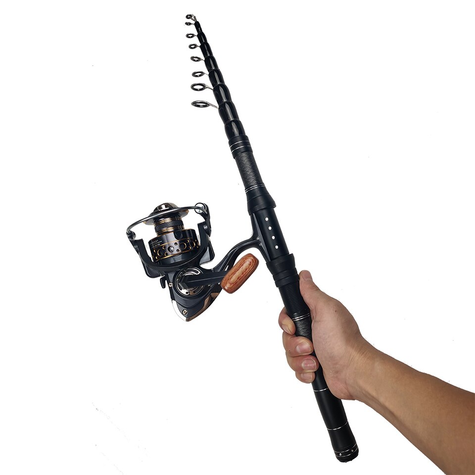 1.8-3m telescopic fihsing rod carbon fiber feeder rod combo carp bass pike spinning rod bass carp pike pole travel rod