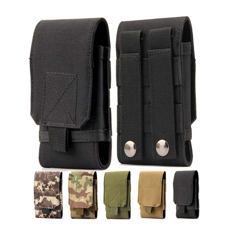 Outdoor Sport Holster Haak Lus Riem Telefoon Case Cover Bag Pouch Voor 6 Inch Telefoons Voor Xiaomi Voor Huawei Voor power Bank